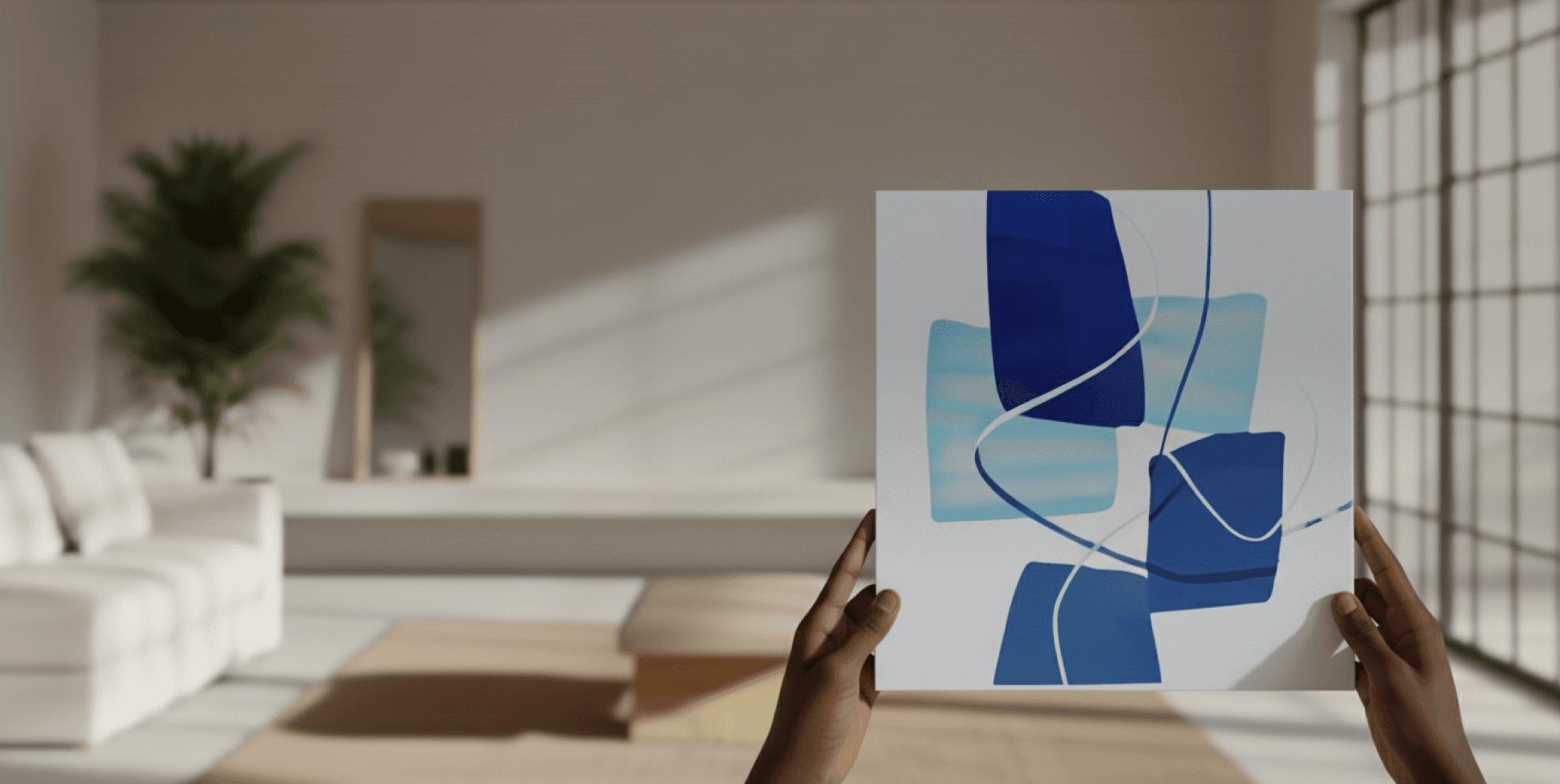 Galeria de azulejos Azuli em ambiente acolhedor